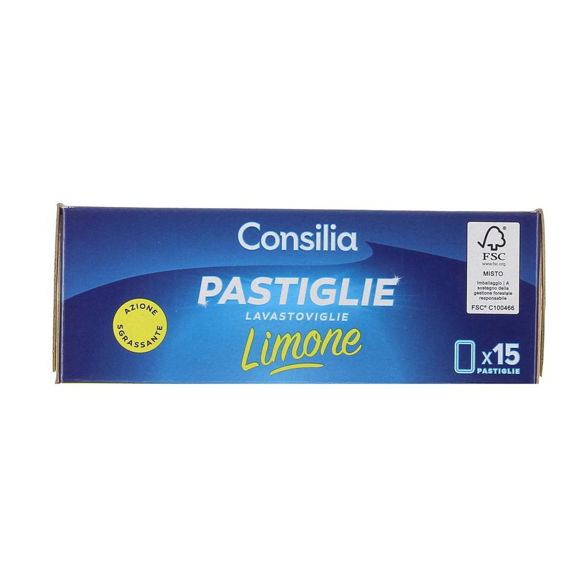 Consilia Pastiglie Lavastoviglie Limone 15 pezzi — immagine 3