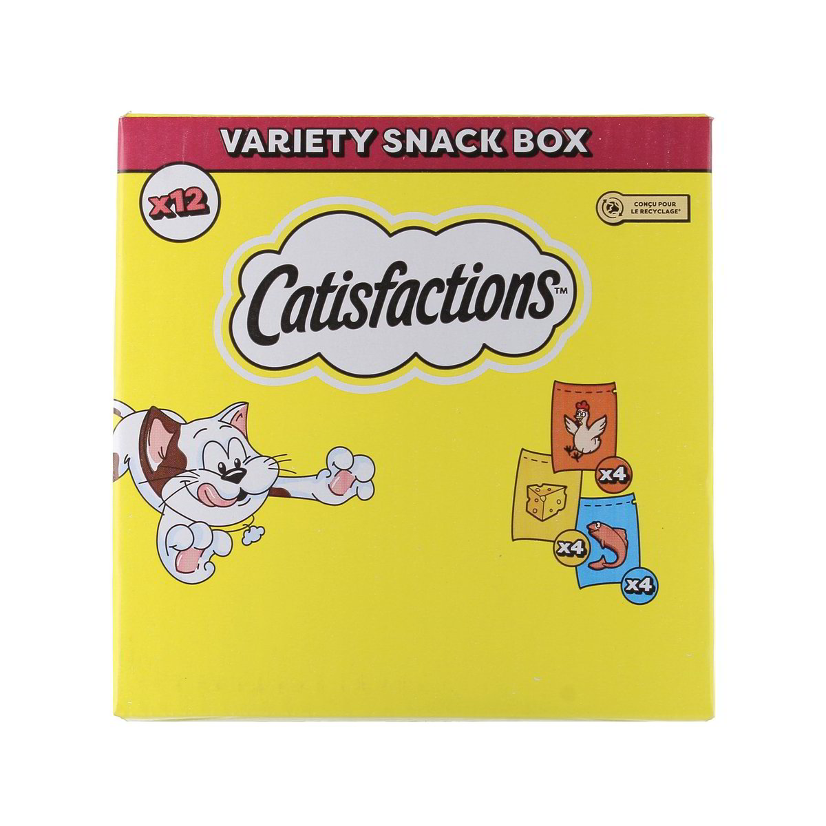 Catisfactions Veriety Snack Box 12x60 g