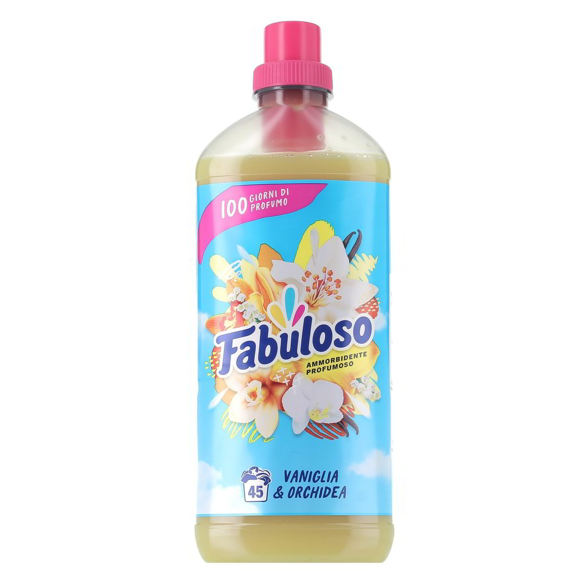 Fabuloso Ammorbidente Profumoso Vaniglia & Orchidea 45 Lavaggi 1 l