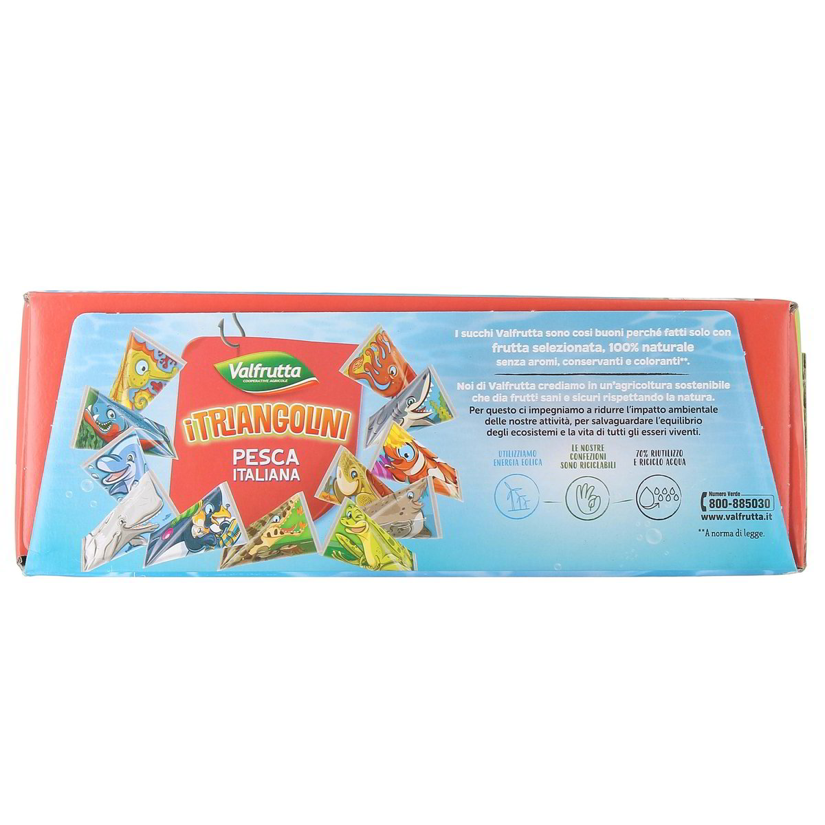 Valfrutta I Triangolini Pesca Succo E Polpa 12x10 cl — immagine 3