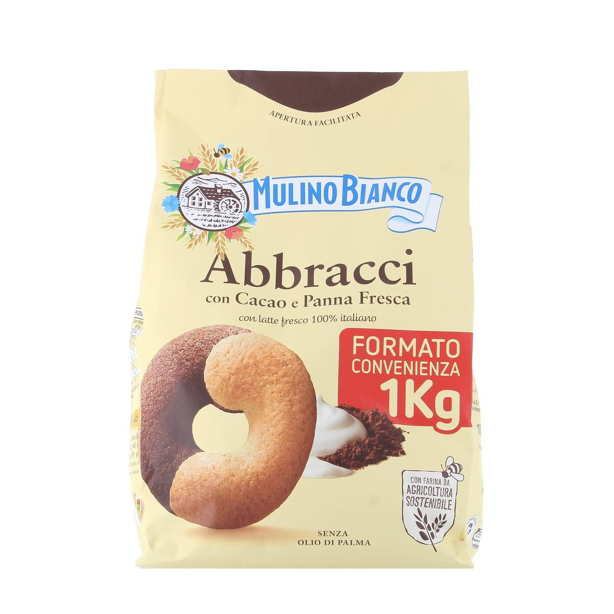 Molino Bianco Abbraccci Con Cacao E Panna Fresca 1 kg