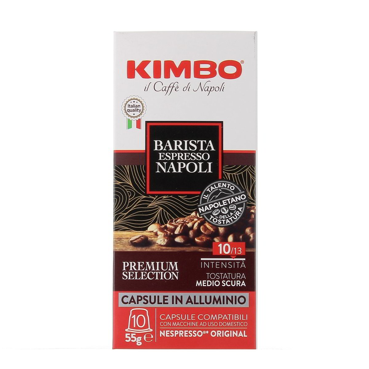 Kimbo Capsule In Alluminiio Barista Espresso Napoli 10 pezzi