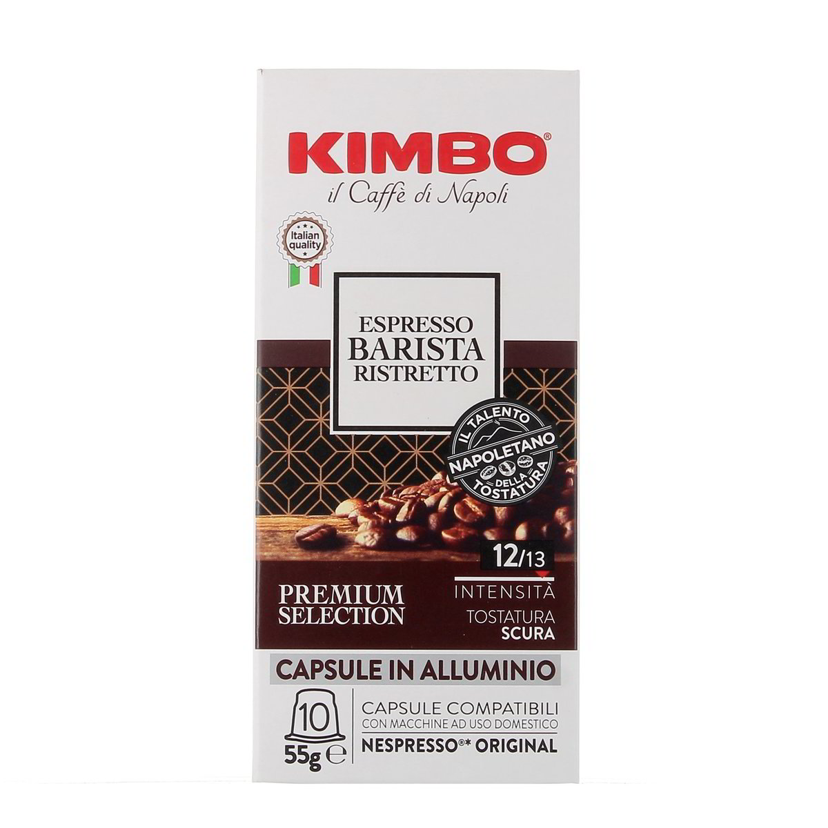 Kimbo Capsule In Alluminio Espresso Barista Ristretto 10 pezzi