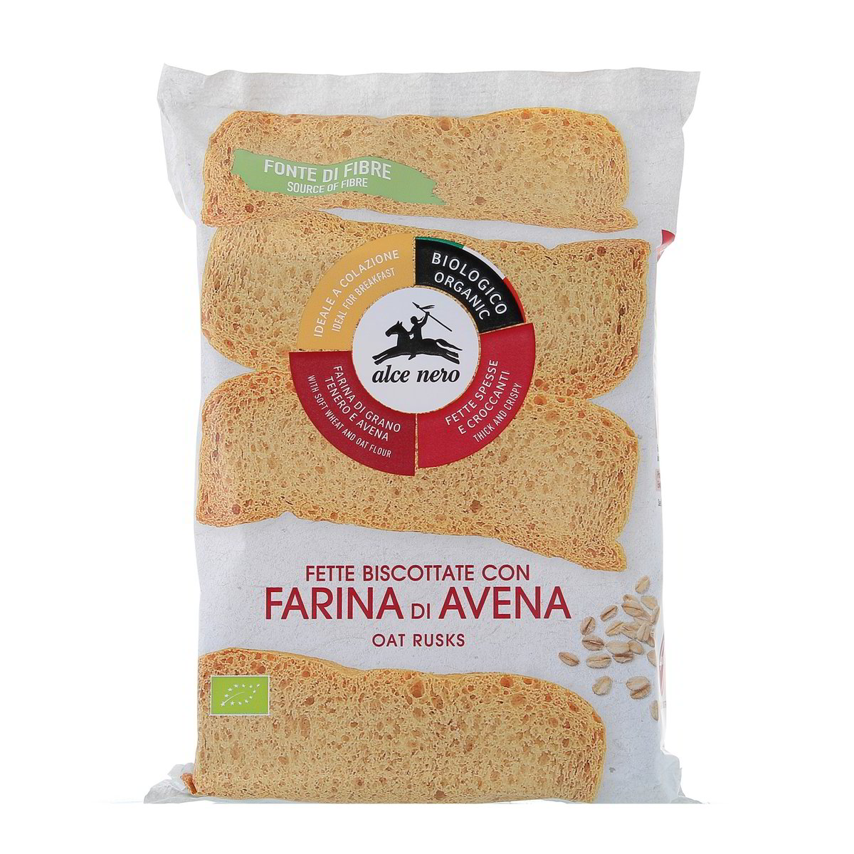 Alce Nero Fette Biscottate Con Farina Di Avena 120 g