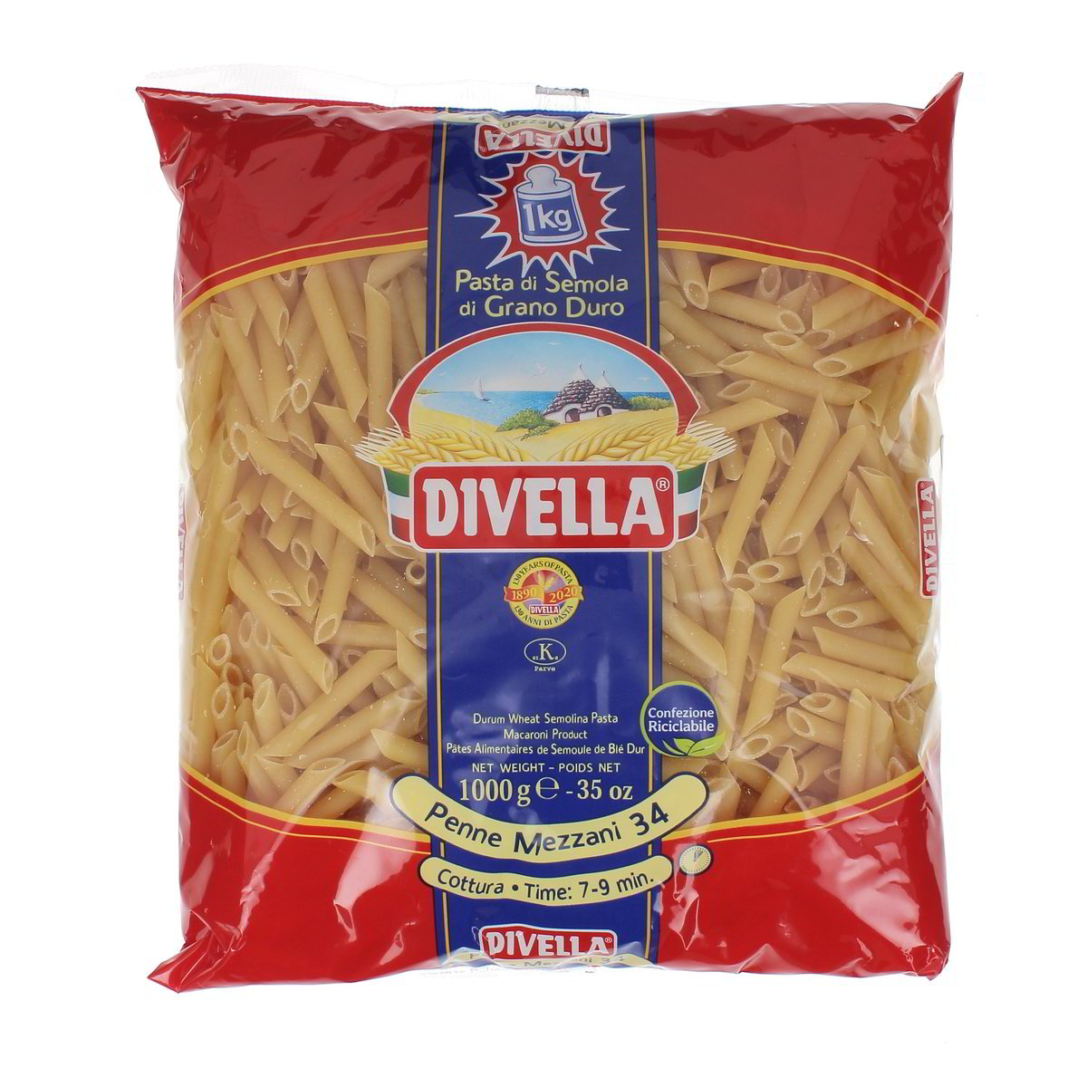 Divella Penne Mezzani N.34 1 kg