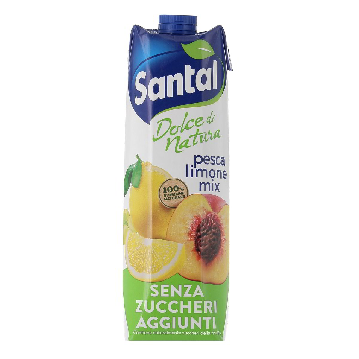 Santal Pesca Limone Mix Senza Zuccheri Aggiunti 1 l
