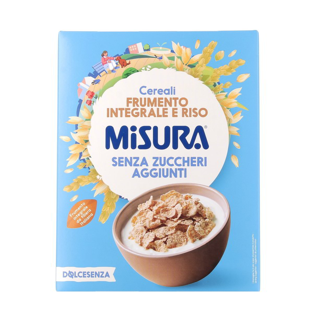 Misura Cereali Frumento Integrale E Riso Senza Zuccheri Aggiunti 350 g