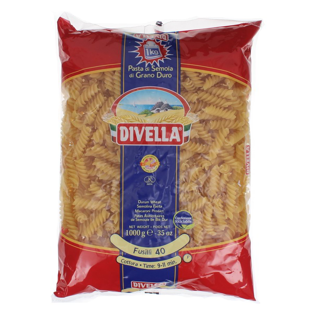 Divella Fusilli N.40 1 kg