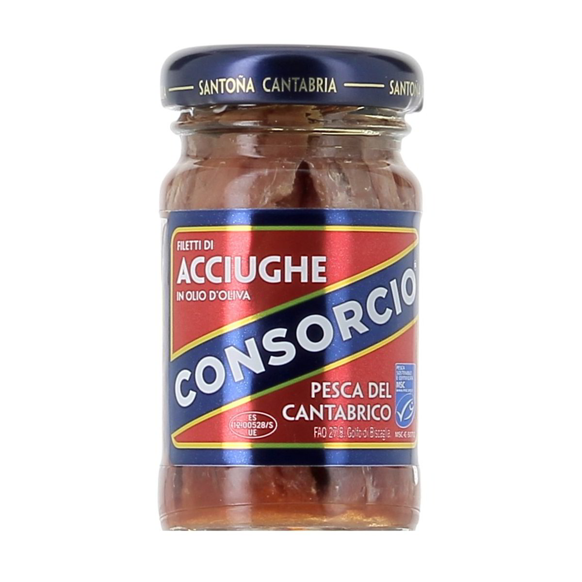 Consorcio Filetti Di Acciughe In Olio Di Oliva 65 g - sgocciolato 42 g
