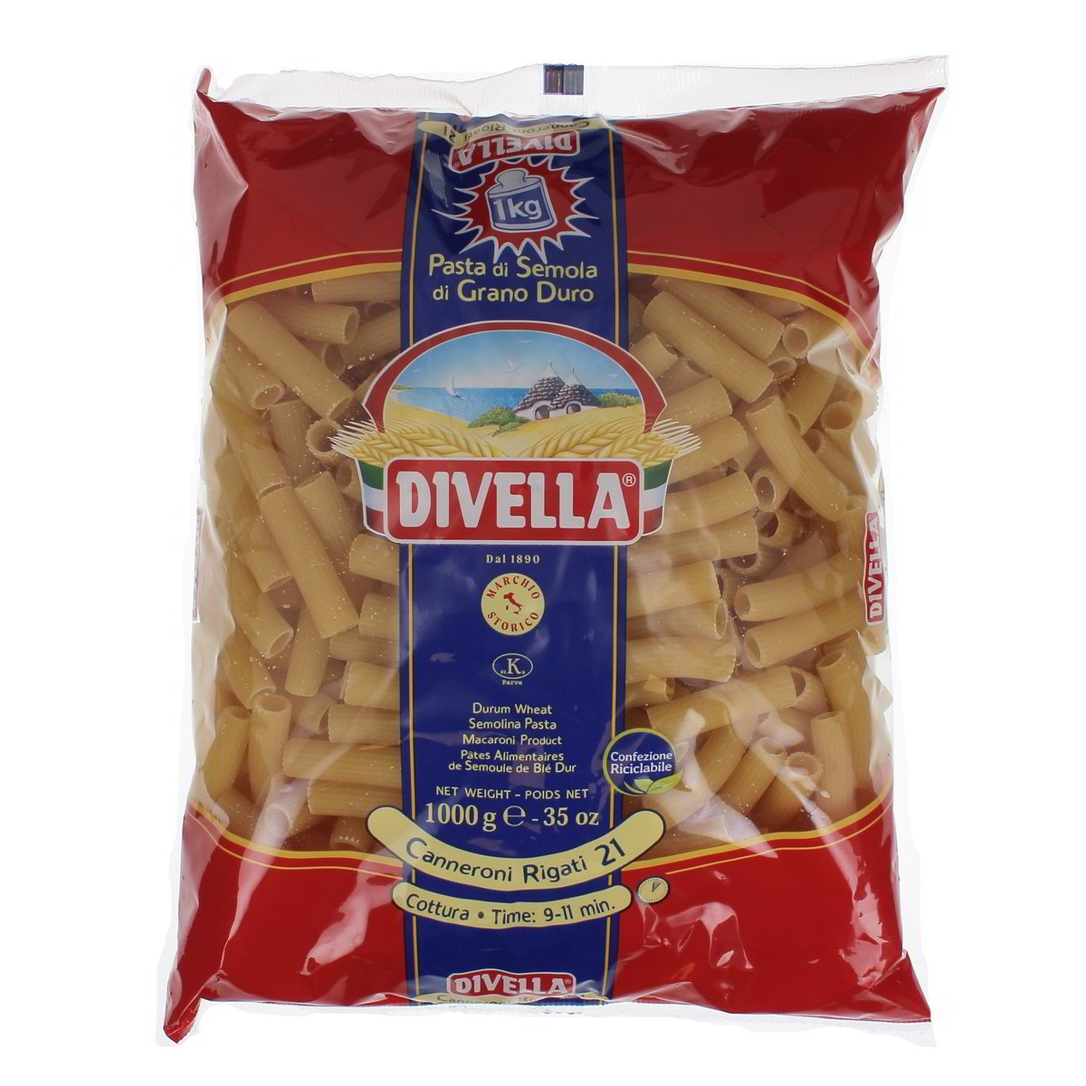 Divella Canneroni Rigati N.21 1 kg