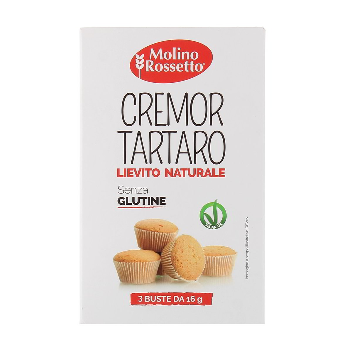 Molino Rossetto Cremor Tartaro 3x16 g