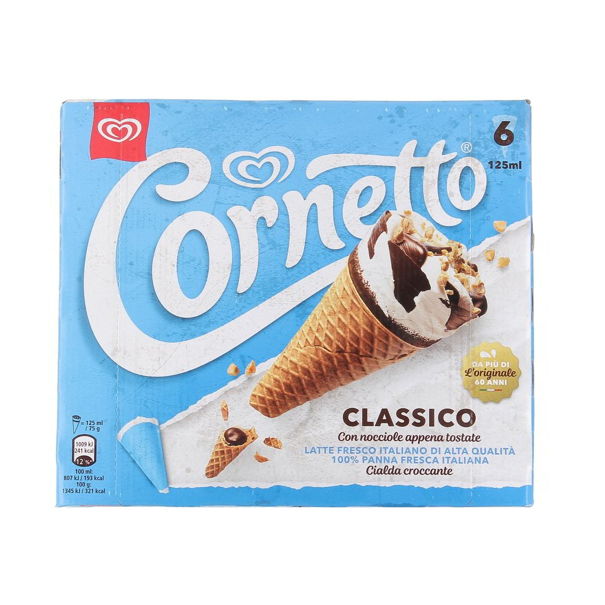 Algida CORNETTO CLASSICO x6 450 g