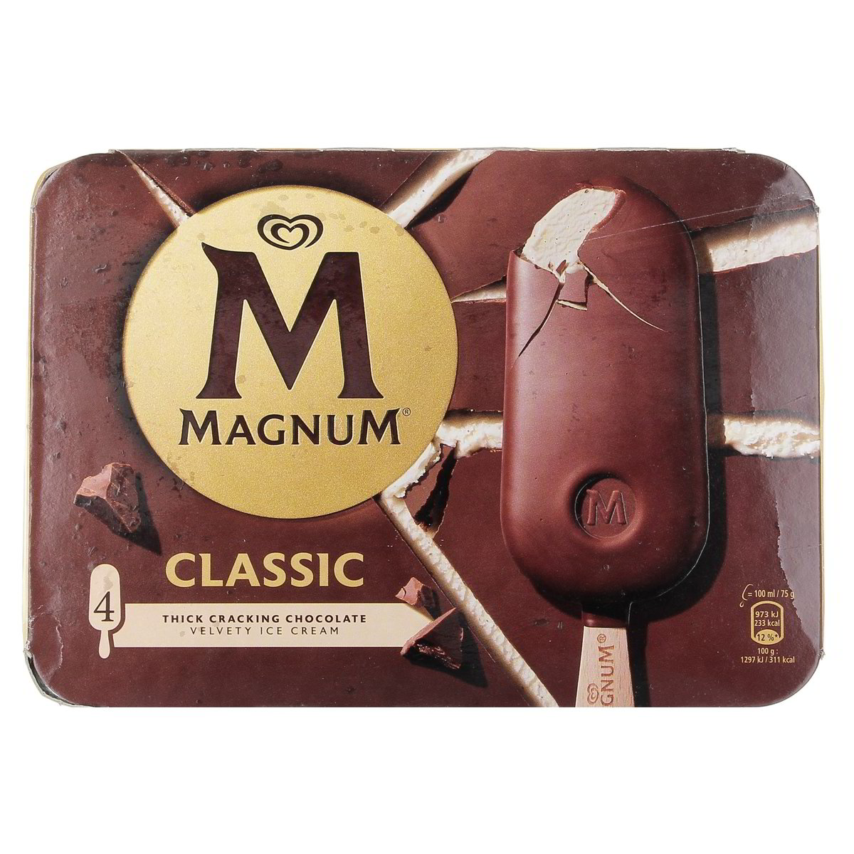 Algida MAGNUM CLASSIC x4 300 g