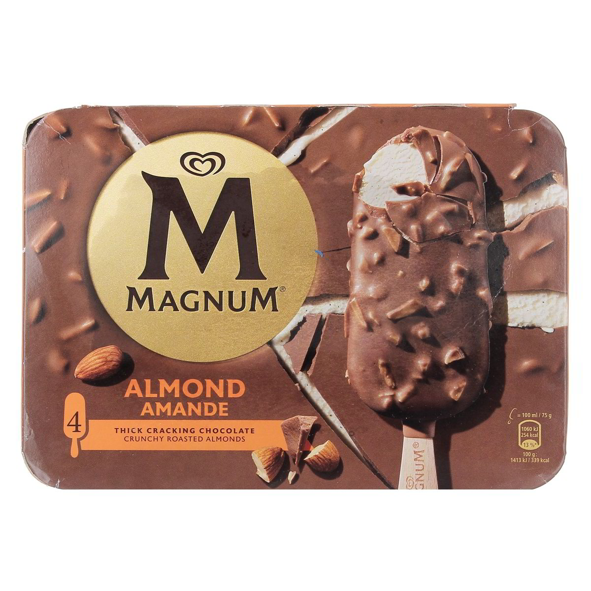 Algida MAGNUM ALMOND x4 300 g