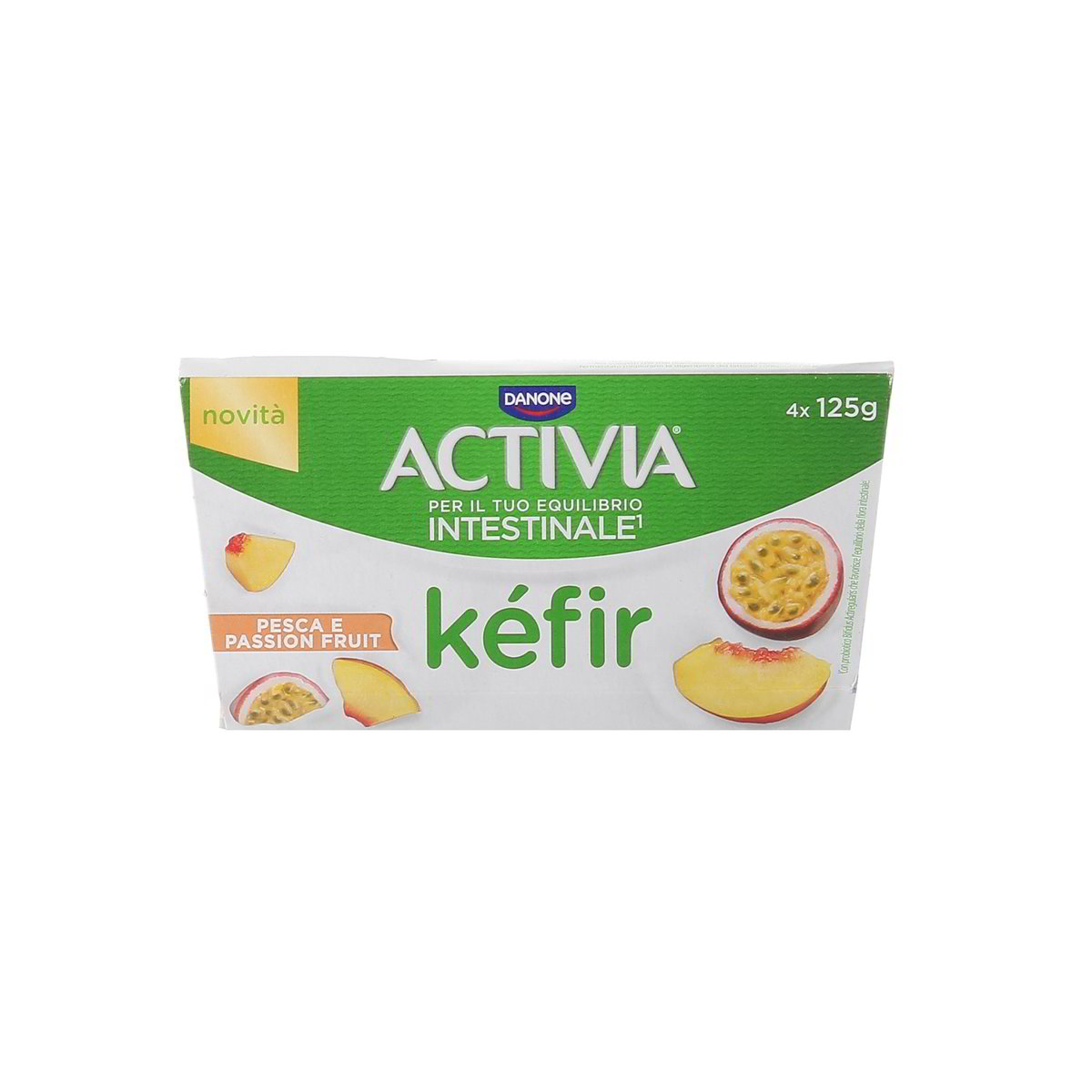 Danone Activia Kefir Pesca E Passion Fruit 4x125 g