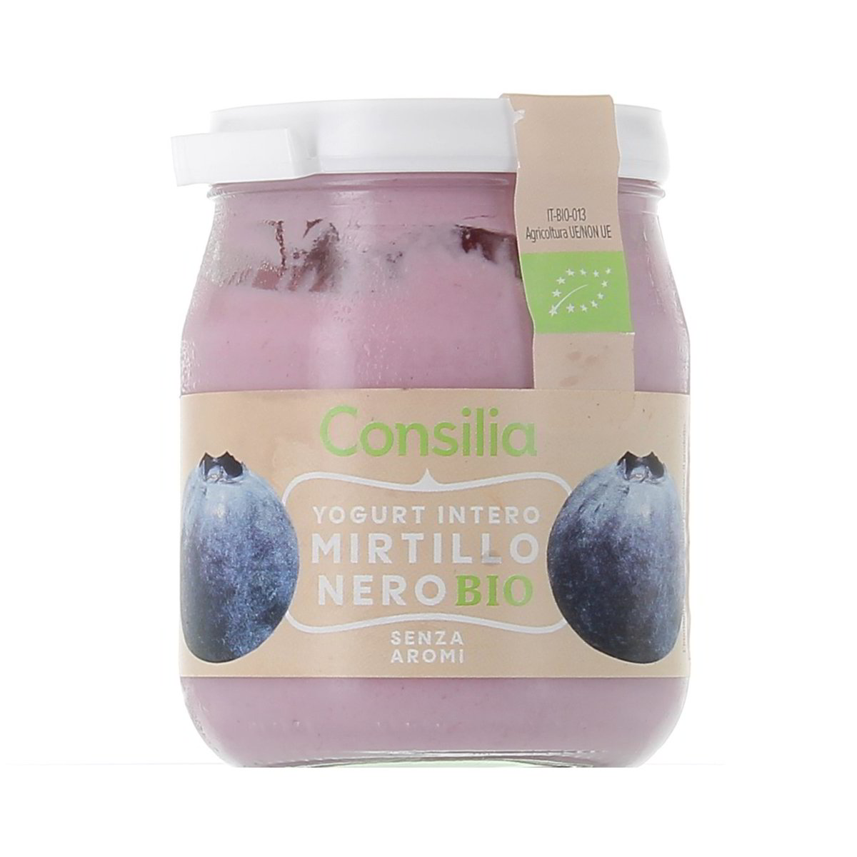 Consilia Yogurt Intero Al Mirtillo Nero Bio 150 g
