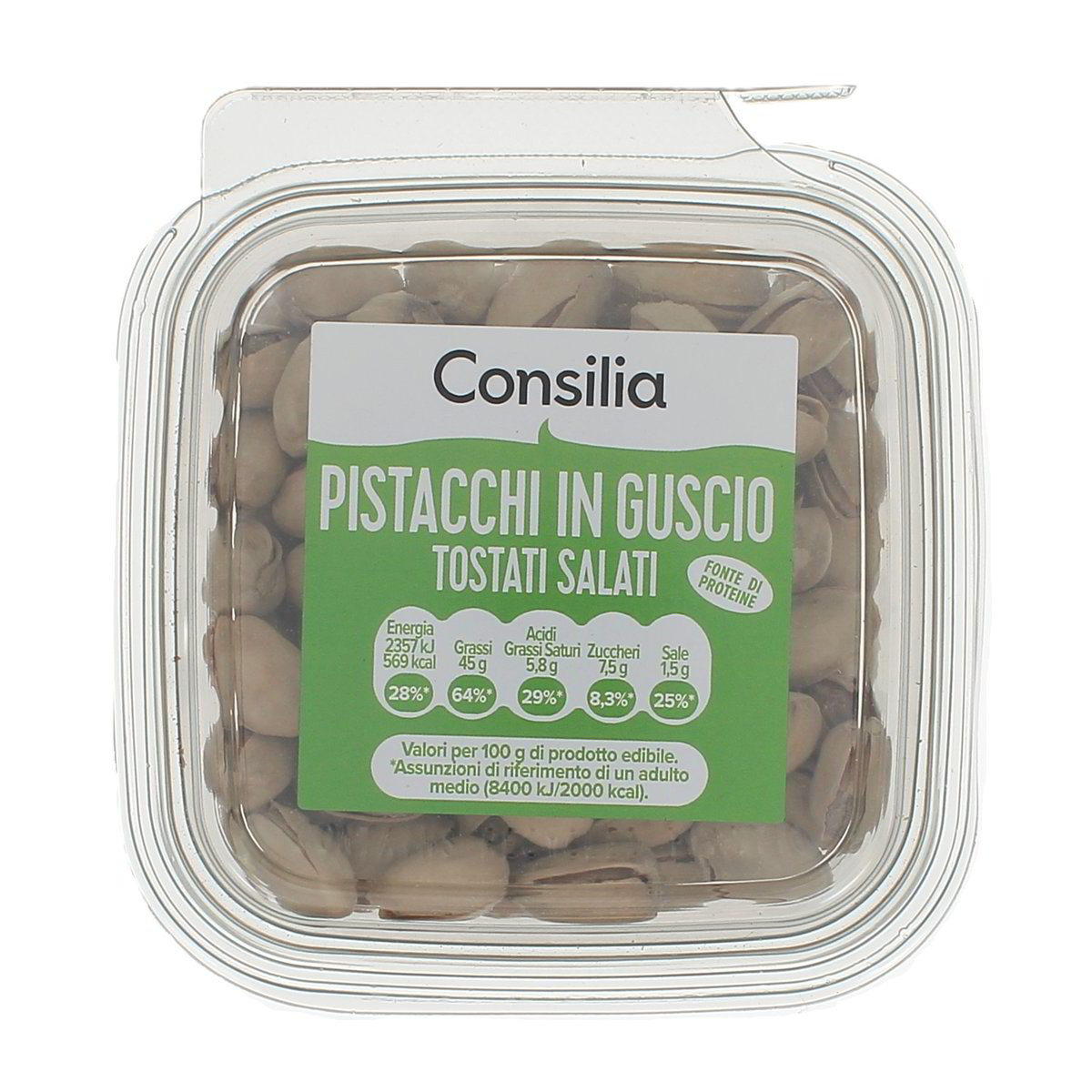 Consilia Pistacchi In Guscio Tostati Salati 220 g