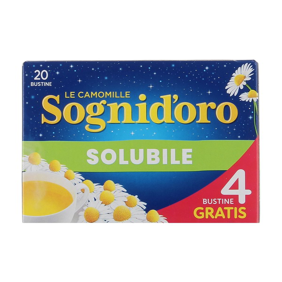 Sognid'Oro Camomilla Solubile 20 Bustine 100 g