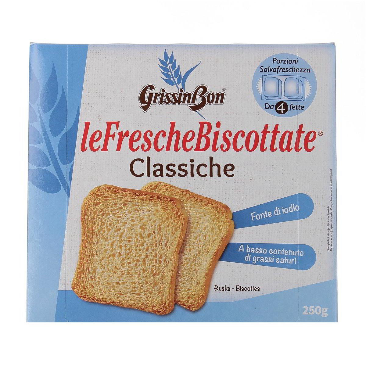 Grissin BON LE FRESCHE BISCOTTATE CLASSICHE x12 250 g