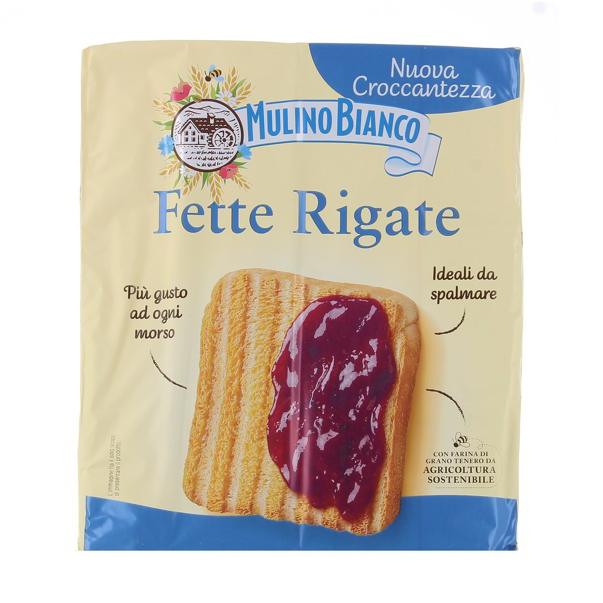 Mulino Bianco Fette Biscottate Rigate 315 g