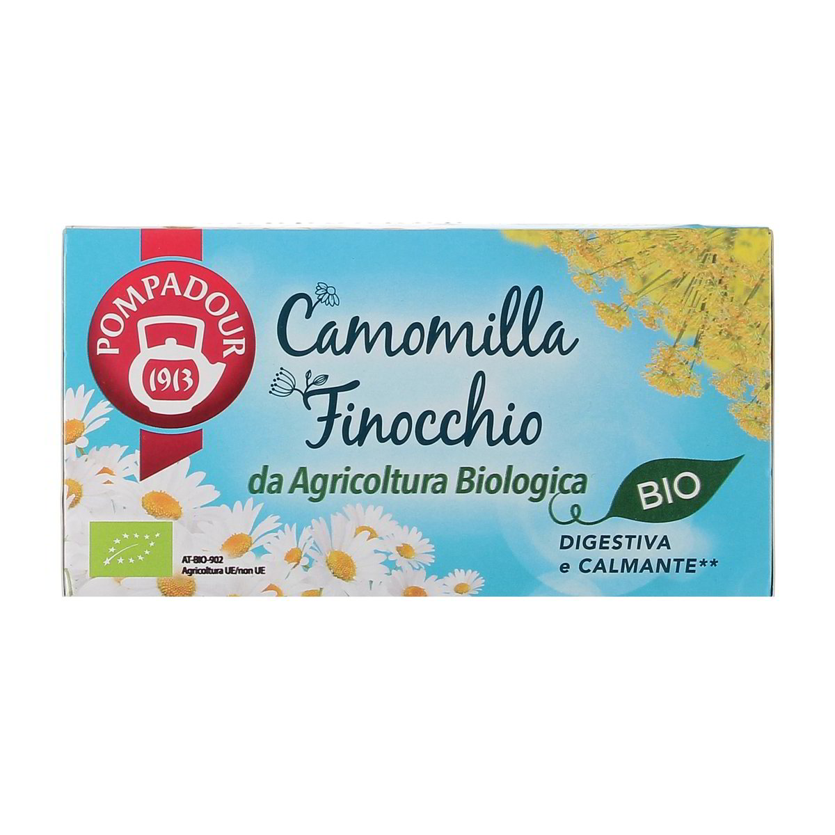 Pompadour Camomilla Finocchio Bio 18 Filtri 36 g