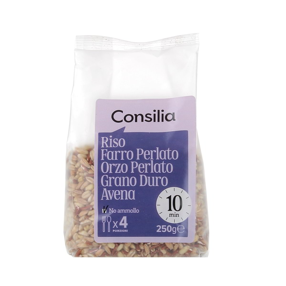 Consilia Riso Orzo Perlato Farro Perlato Grano Duro E Avena 250 g