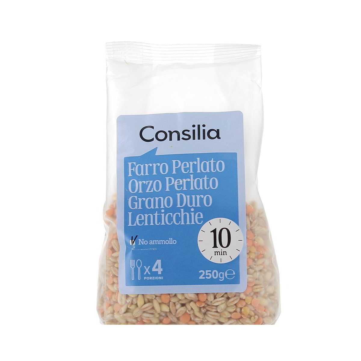 Consilia Farro Perlato Orzo Perlato Lenticchie E Grano Duro 250 g