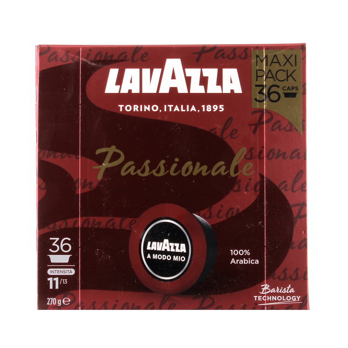 Lavazza Espresso Passionale Intensità 11 36 pezzi - 270 g totali