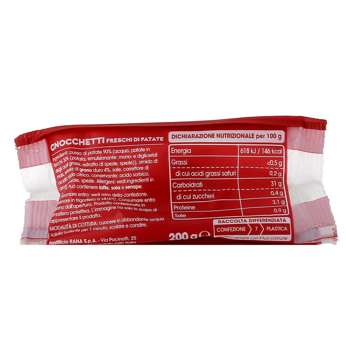 Rana Gnocchetti Di Patate 200 g — immagine 3