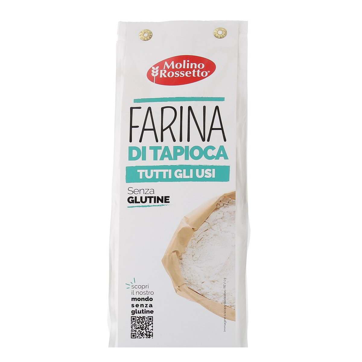 Molino Rossetto Farina (Amido) Di Tapioca 250 g