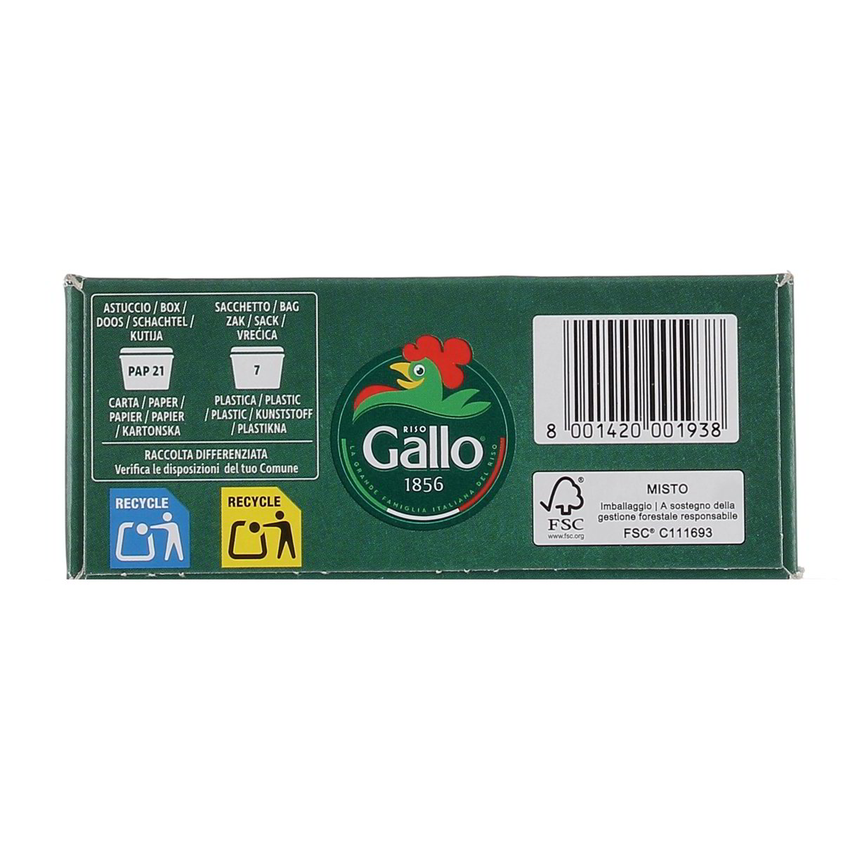 Gallo Riso Carnaroli 1 kg — immagine 3