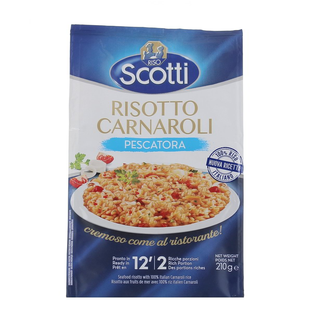 Scotti Risotto Ai Frutti Di Mare Vongole Calamari E Gamberetti 210 g
