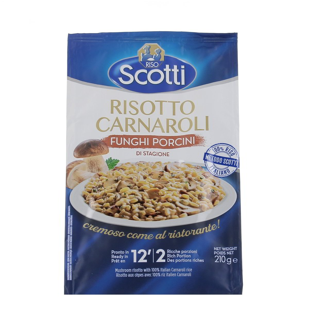 Scotti Risotto Con Funghi Porcini 210 g