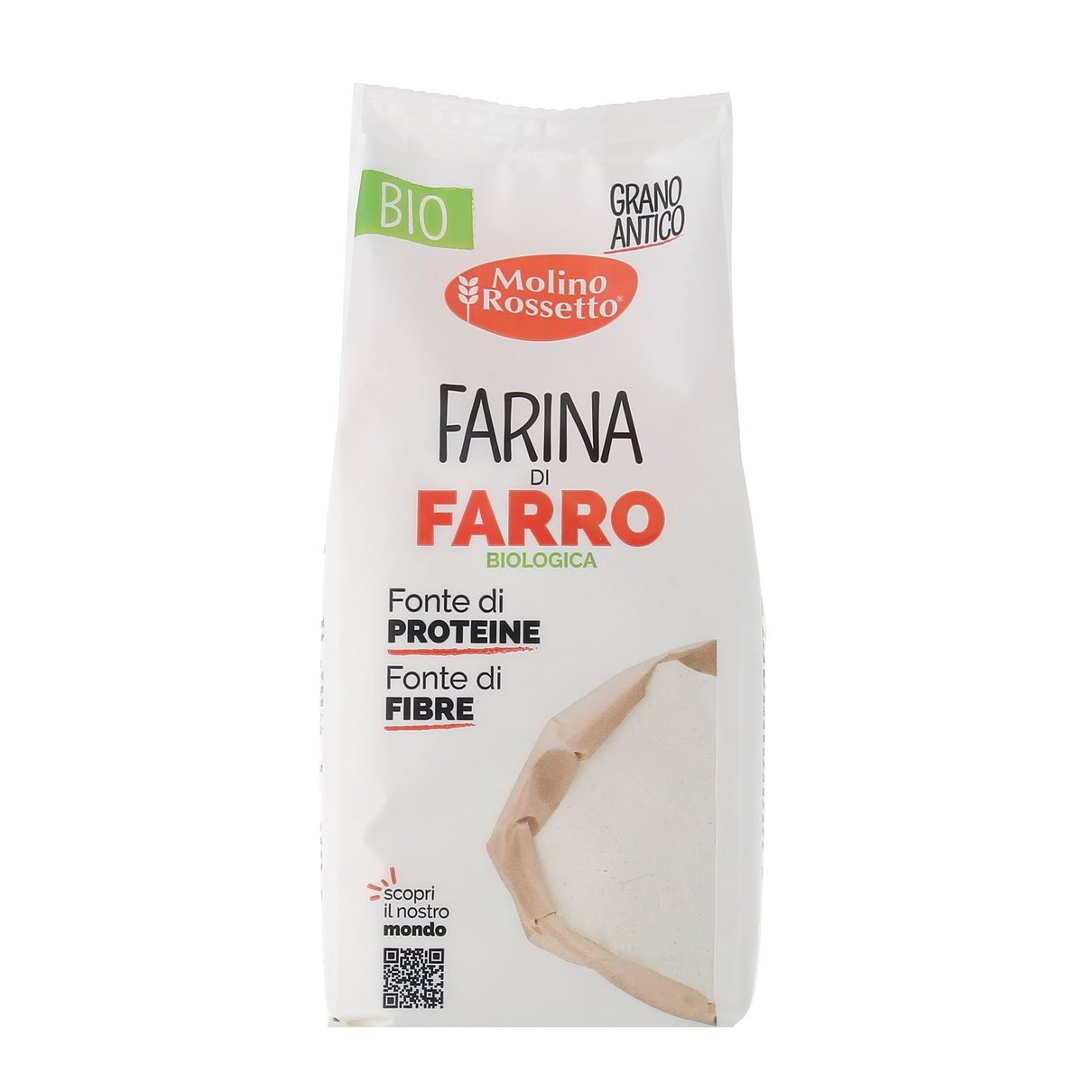 Molino Rossetto Farina Di Farro Bio 500 g