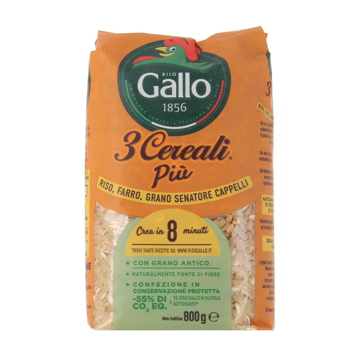 Gallo 3 Cereali Più 800 g