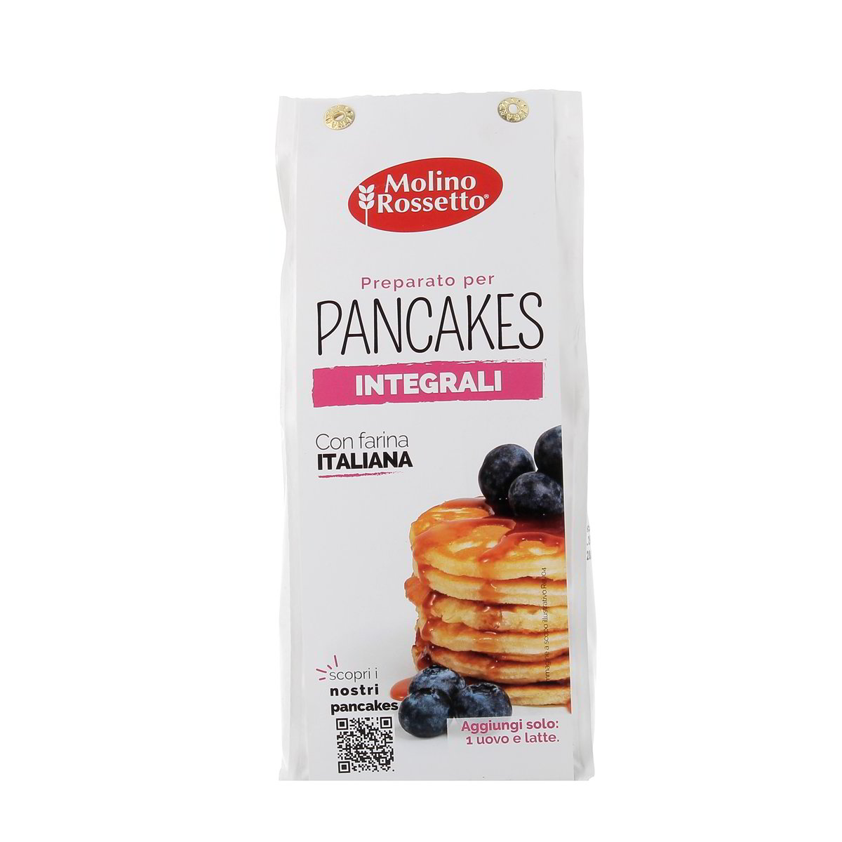 Molino Rossetto Preparato Per Pancakes Integrali 250 g