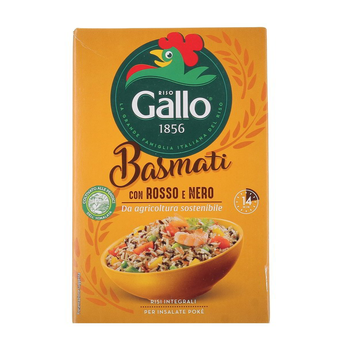 Gallo Basmati Con Riso Rosso & Nero 500 g