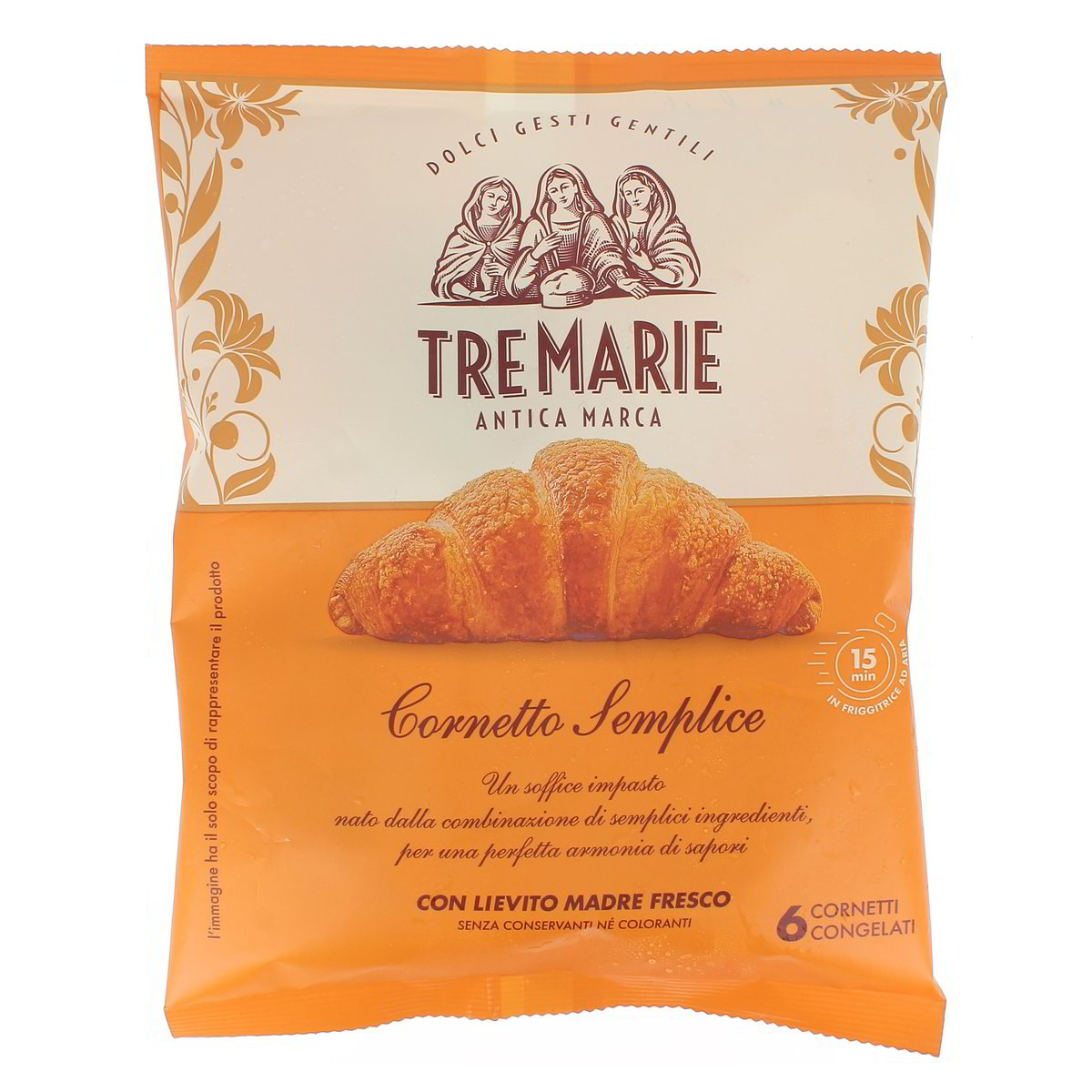 TRE Marie CORNETTO SEMPLICE x6 330 g