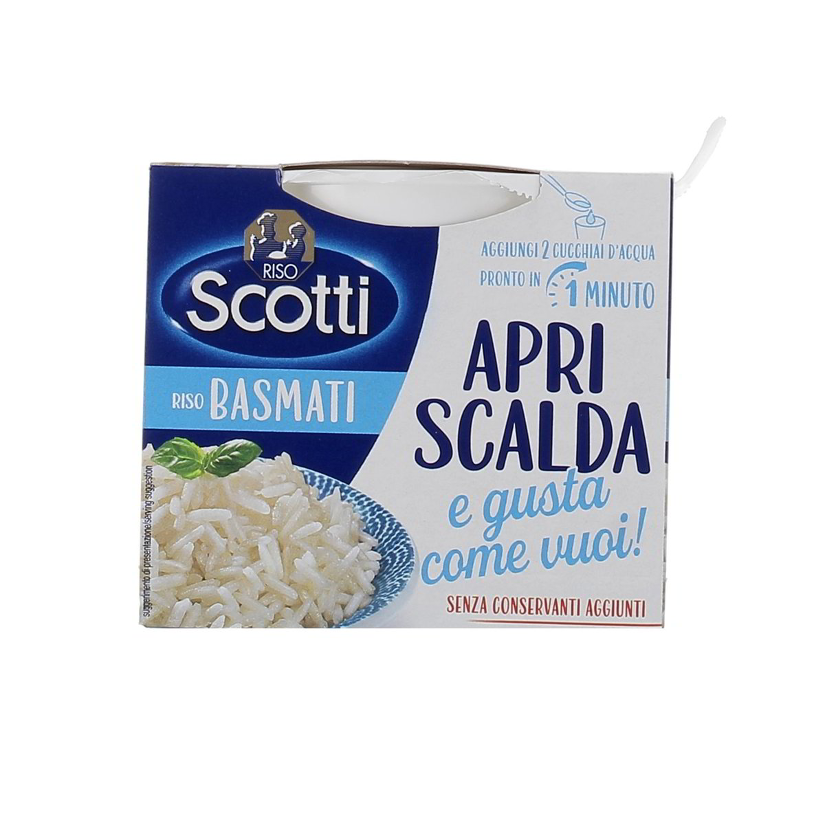 Scotti Riso Basmati Apri Scalda E Gusta 200 g