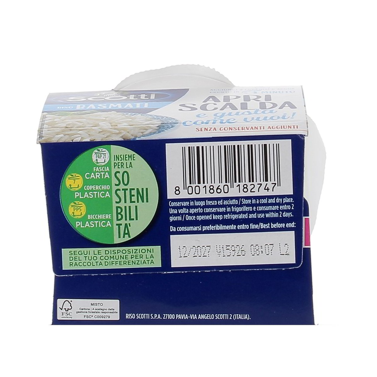 Scotti Riso Basmati Apri Scalda E Gusta 200 g — immagine 3