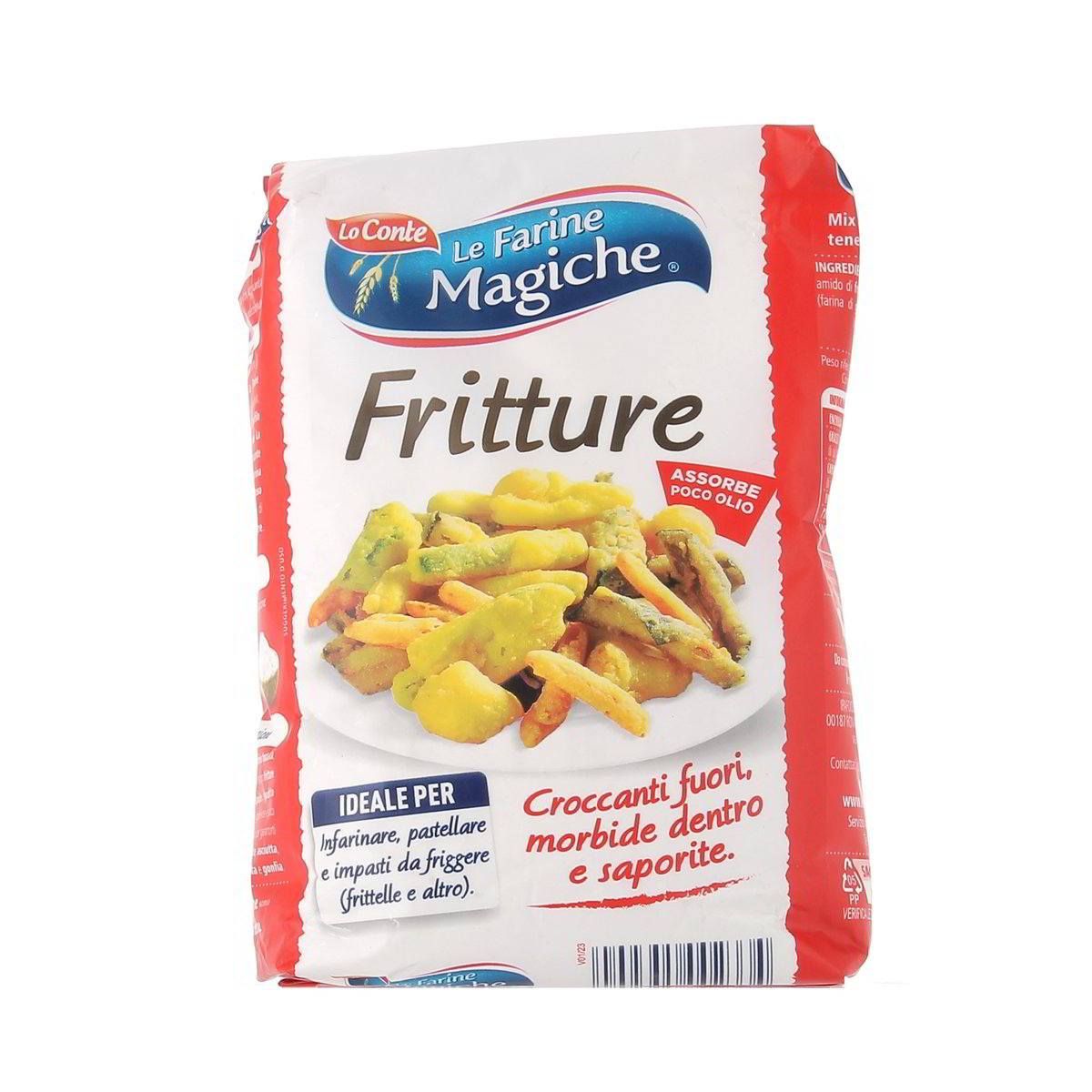 LE Farine Magiche Mix Di Farina Poco Raffinata Per Fritture 750 g