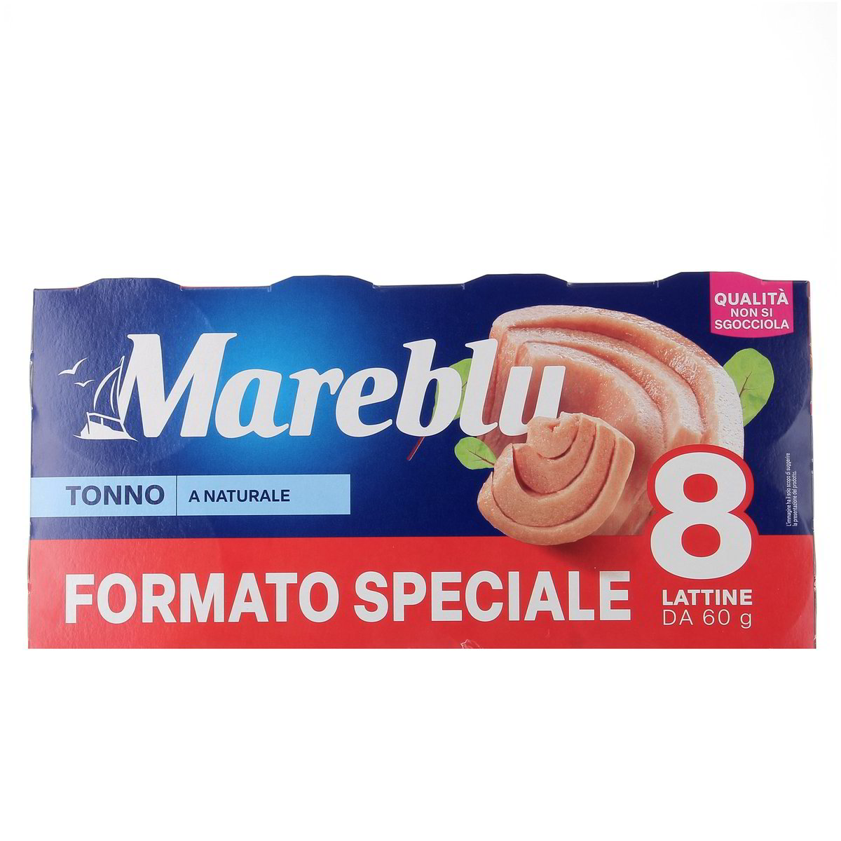 Mareblu Tonno A Naturale 8x60 g
