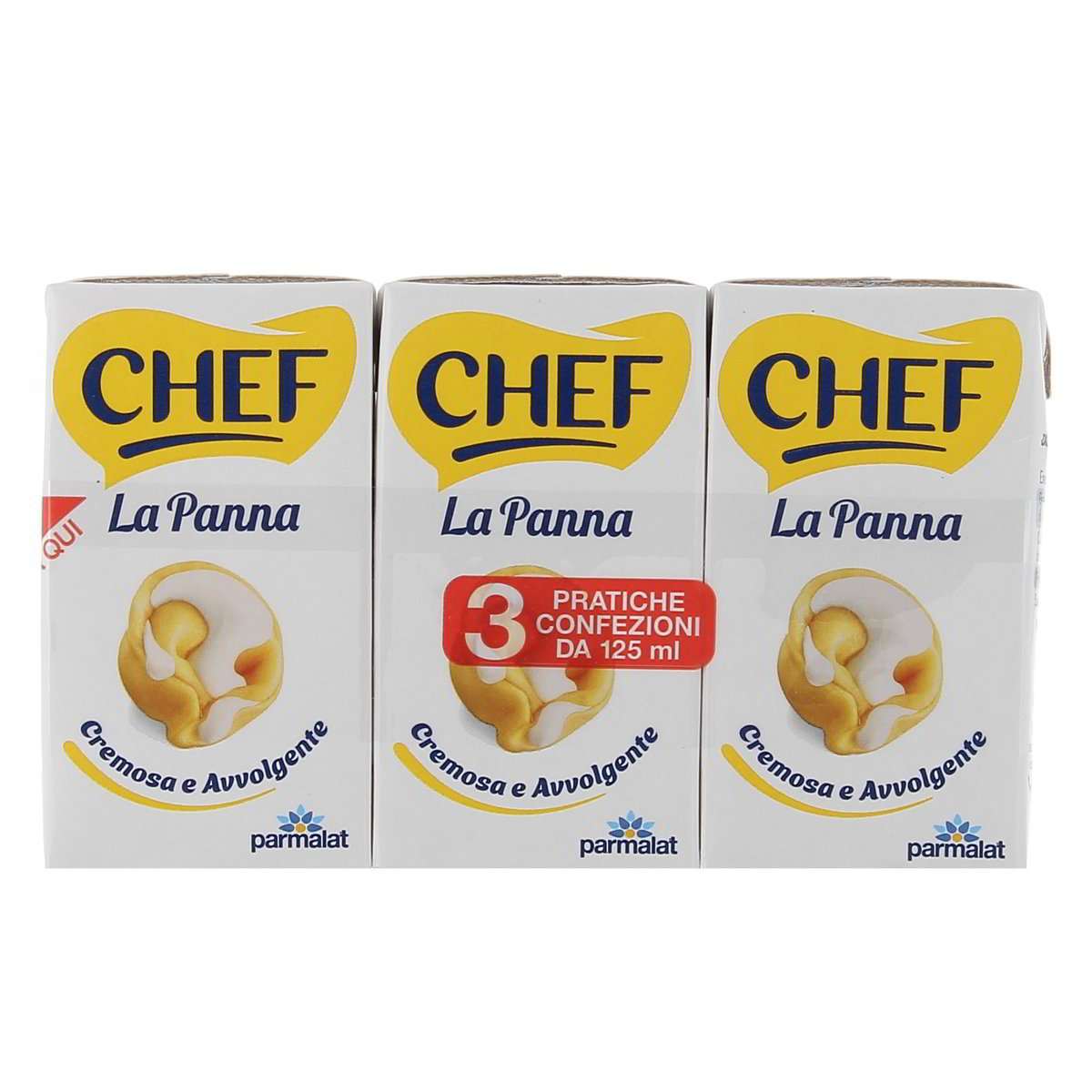 Parmalat Chef Panna 3x125 ml