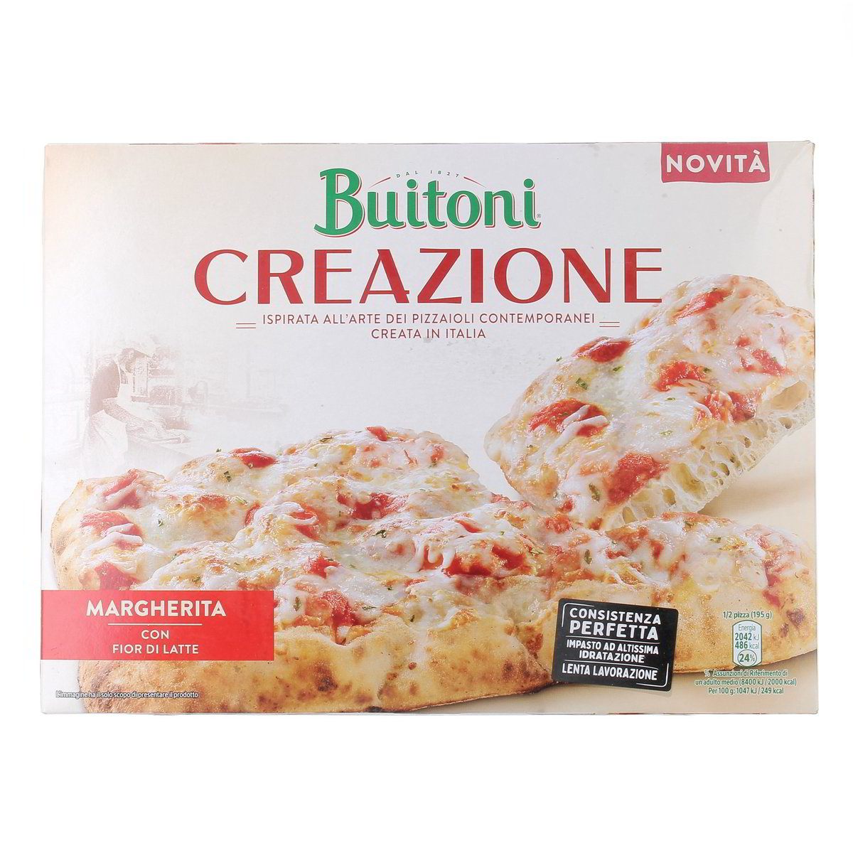 Buitoni Creazione Pizza Margherita Con Fior Di Latte 390 g