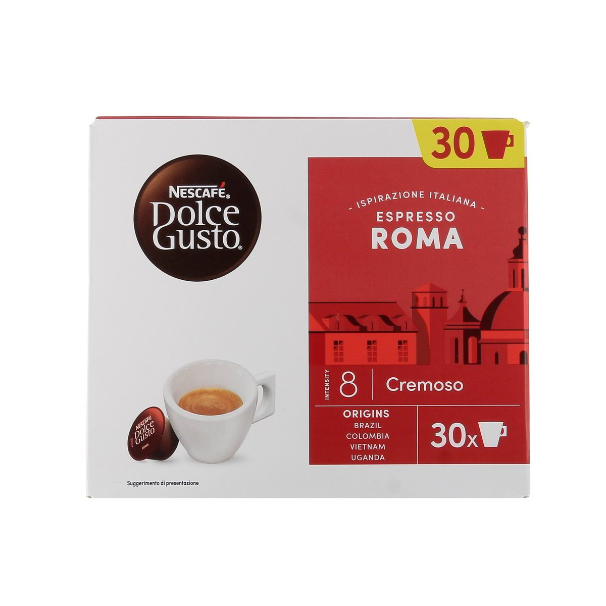 Nescafé Dolce Gusto Espresso Roma Caffè Capsule Compatibili 30 pezzi