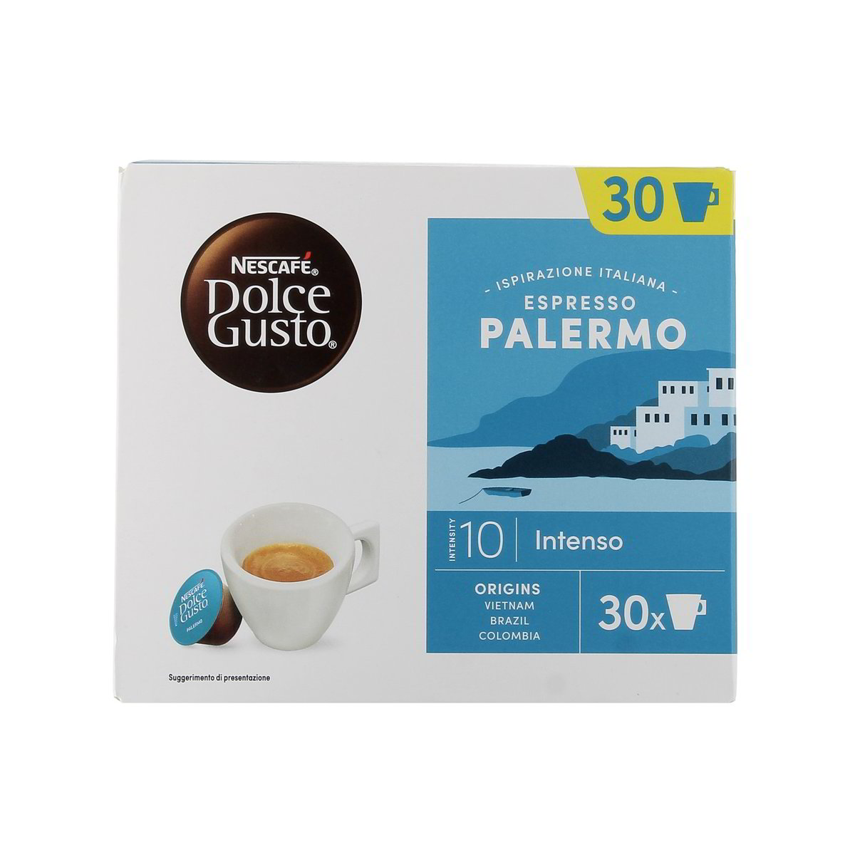 Nescafé Dolce Gusto Espresso Palermo Caffè Capsule Compatibili 30 pezzi