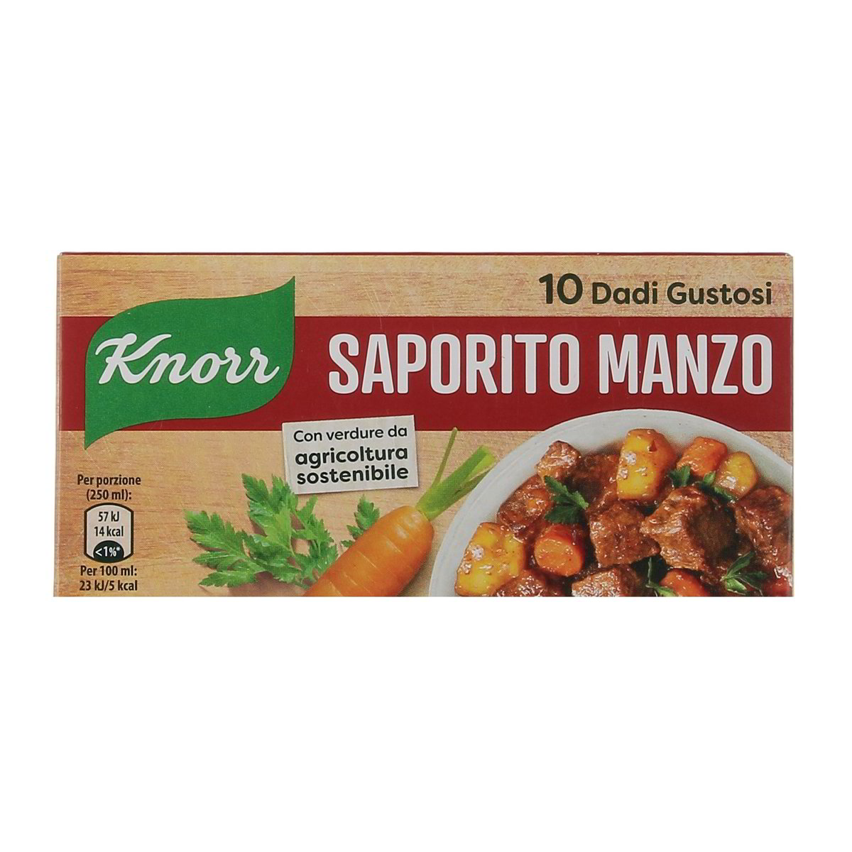 Knorr Saporito Manzo 10 Dadi 100 g
