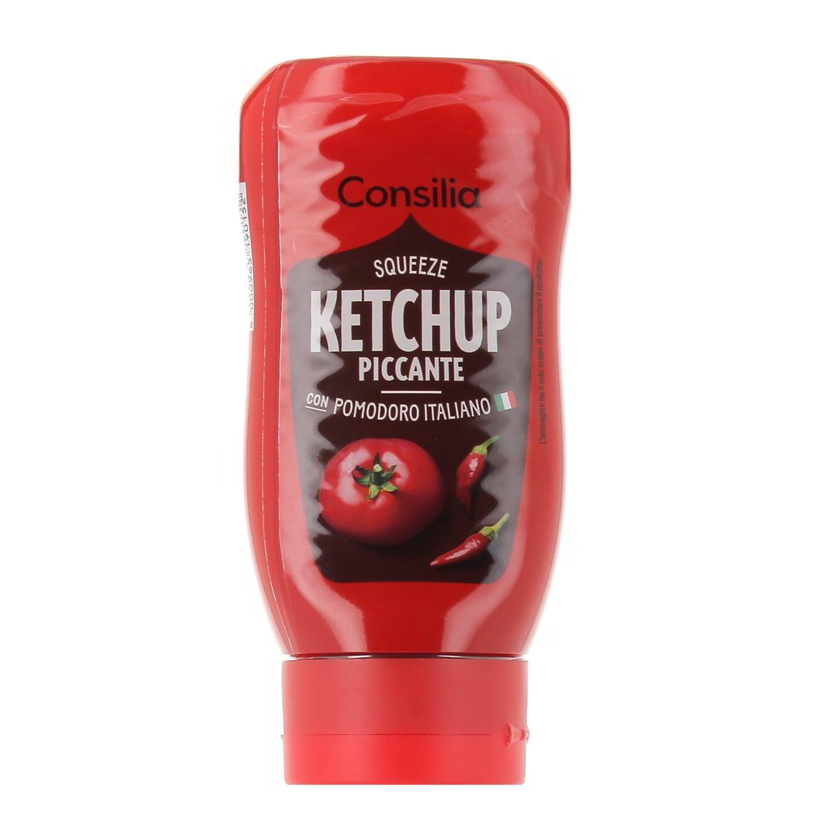 Consilia Ketchup Piccante Top Down 280 g