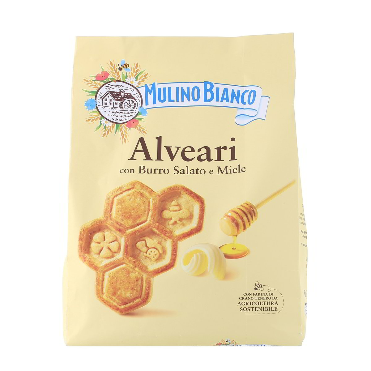Mulino Bianco Alveari Con Burro Salato E Miele 600 g