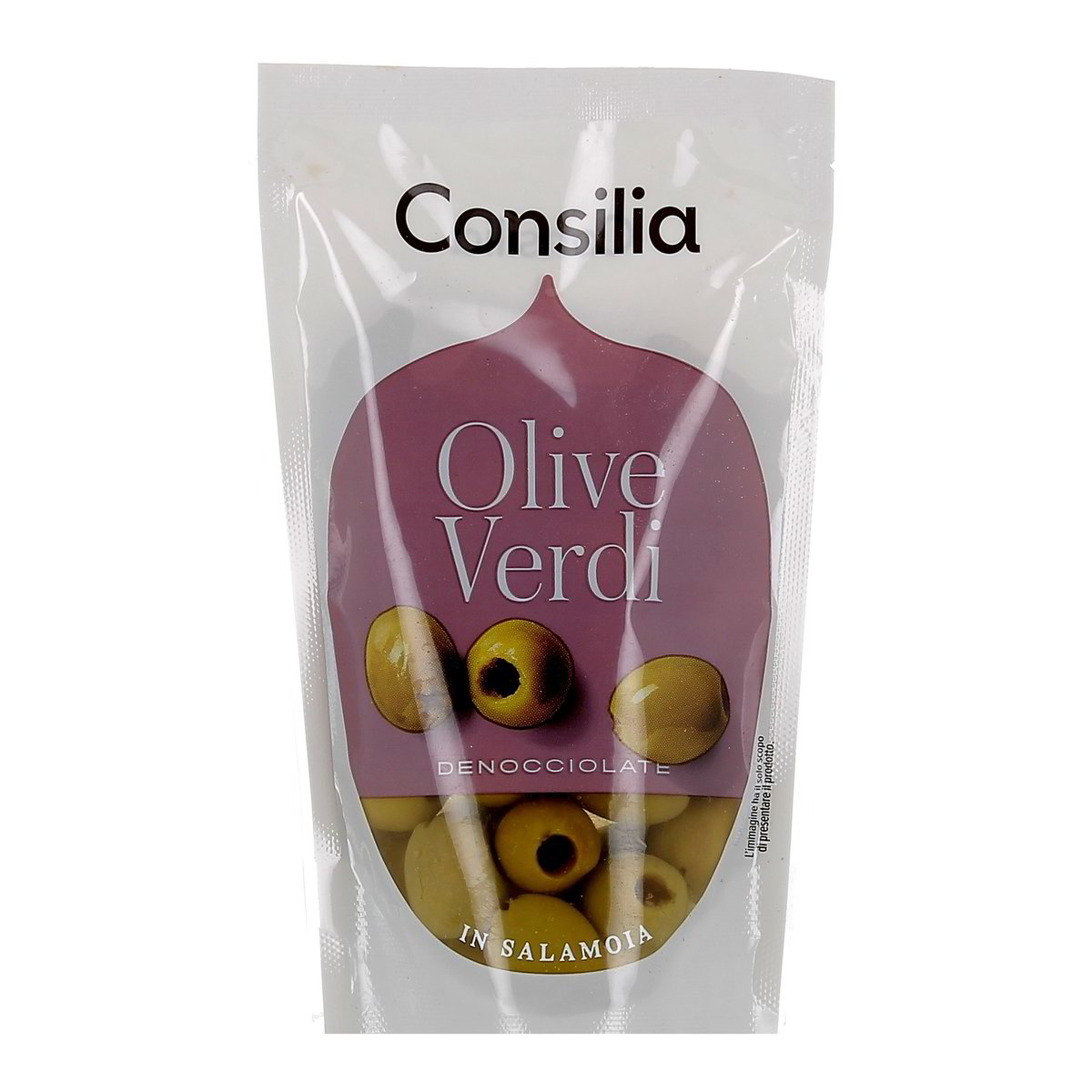 Consilia Olive Verdi Denocciolate 180 g - sgocciolate 80 g